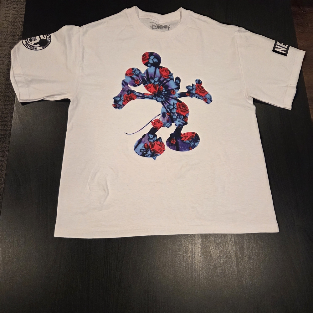 Disney X Neff White Mickey Mouse Kids T-Shirt (Pre-loved)
